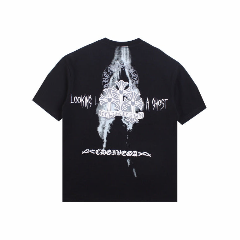 CHROME HEARTS x KIDS SEE GHOSTS T-SHIRT BLACK - Vanté®