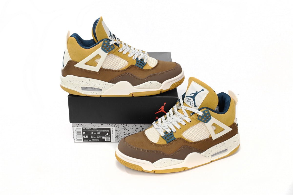 Air Jordan 4 Cacao Wow Brown White My Store