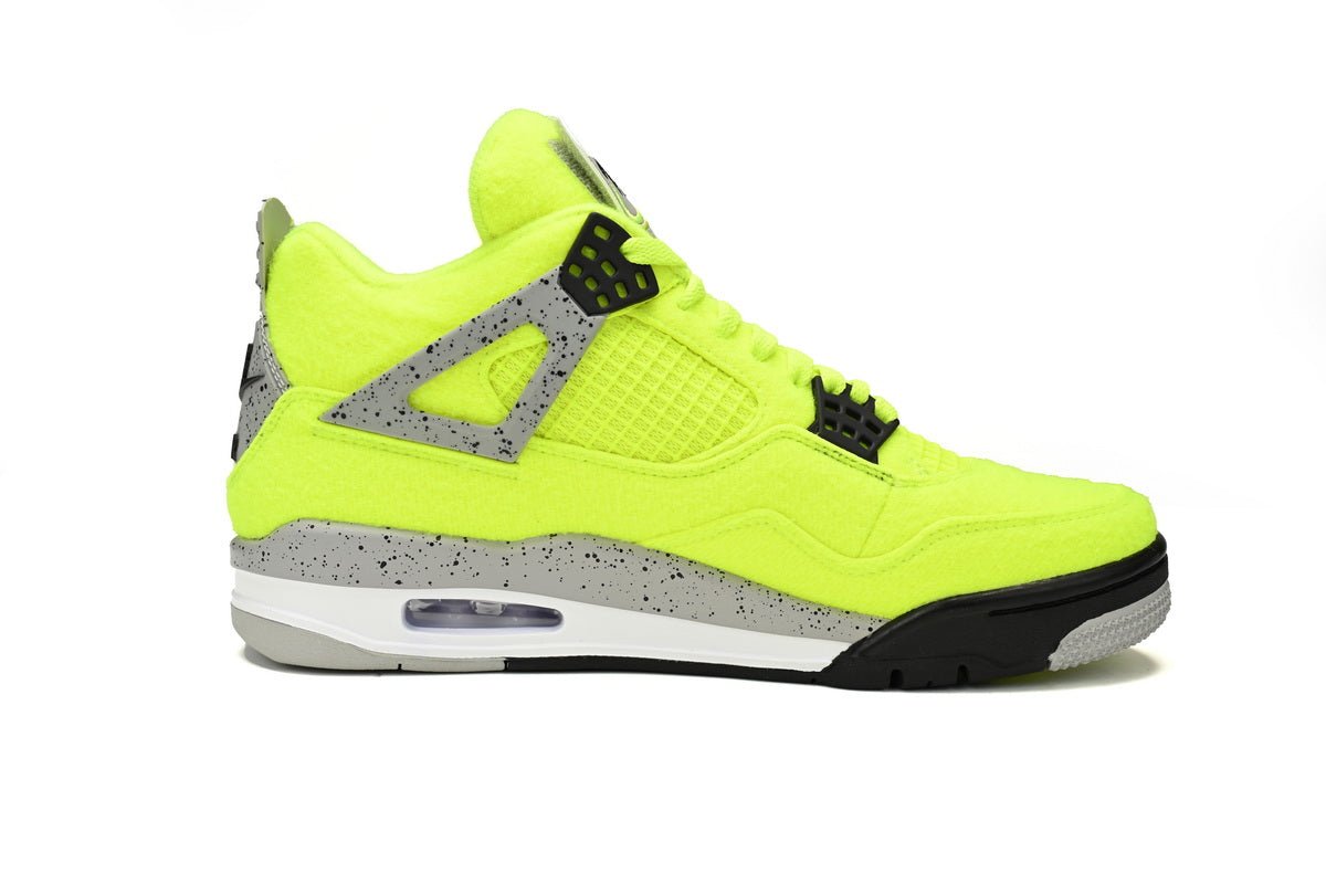 Air jordan 4 Plush Fluorescent Yellow My Store