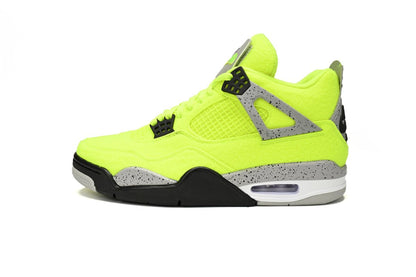 Air jordan 4 Plush Fluorescent Yellow My Store
