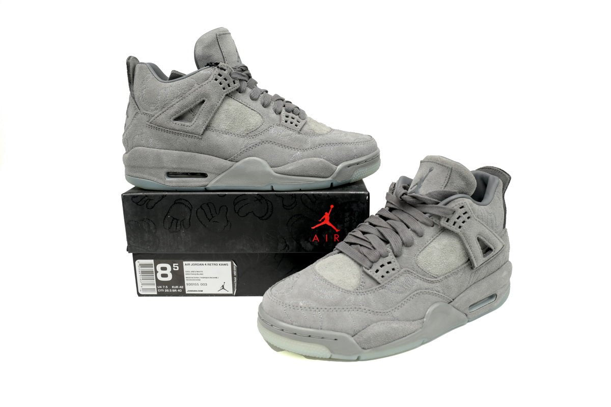 Air Jordan 4 Retro KAWS Grey My Store