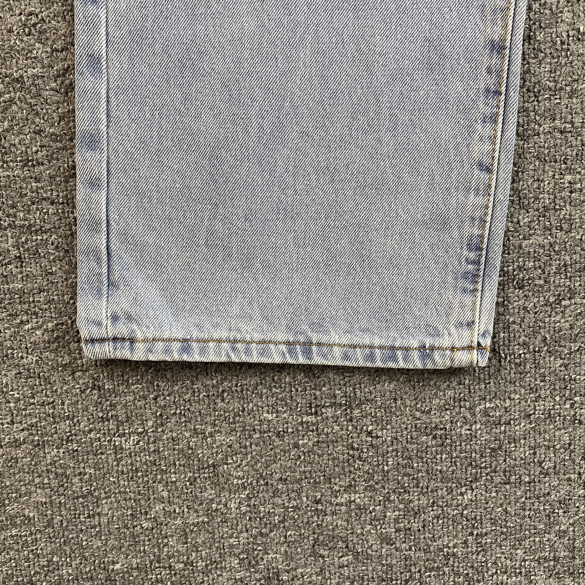 HELLSTAR BLACK FLAME JEANS WASHED BLUE - Vanté®