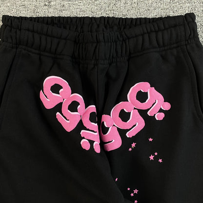 SP5DER ANGEL NUMBER SWEATPANTS BLACK - Vanté®