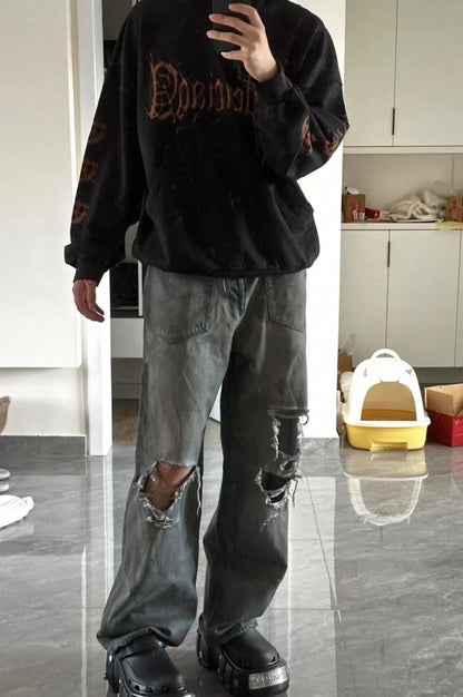 BALENCIAGA LOGO HOODIE BLACK netstar