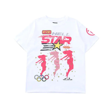 Hellstar "Path To Paradise" White T-Shirts netstar