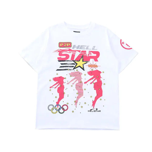 Hellstar "Path To Paradise" White T-Shirts netstar