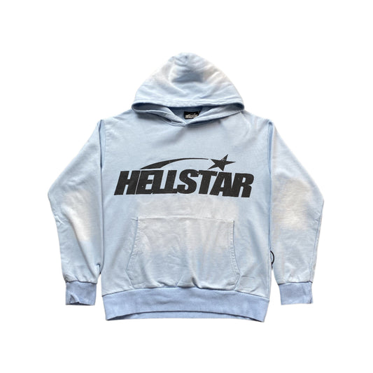 Hellstar "Records" Sky Blue Hoodie netstar