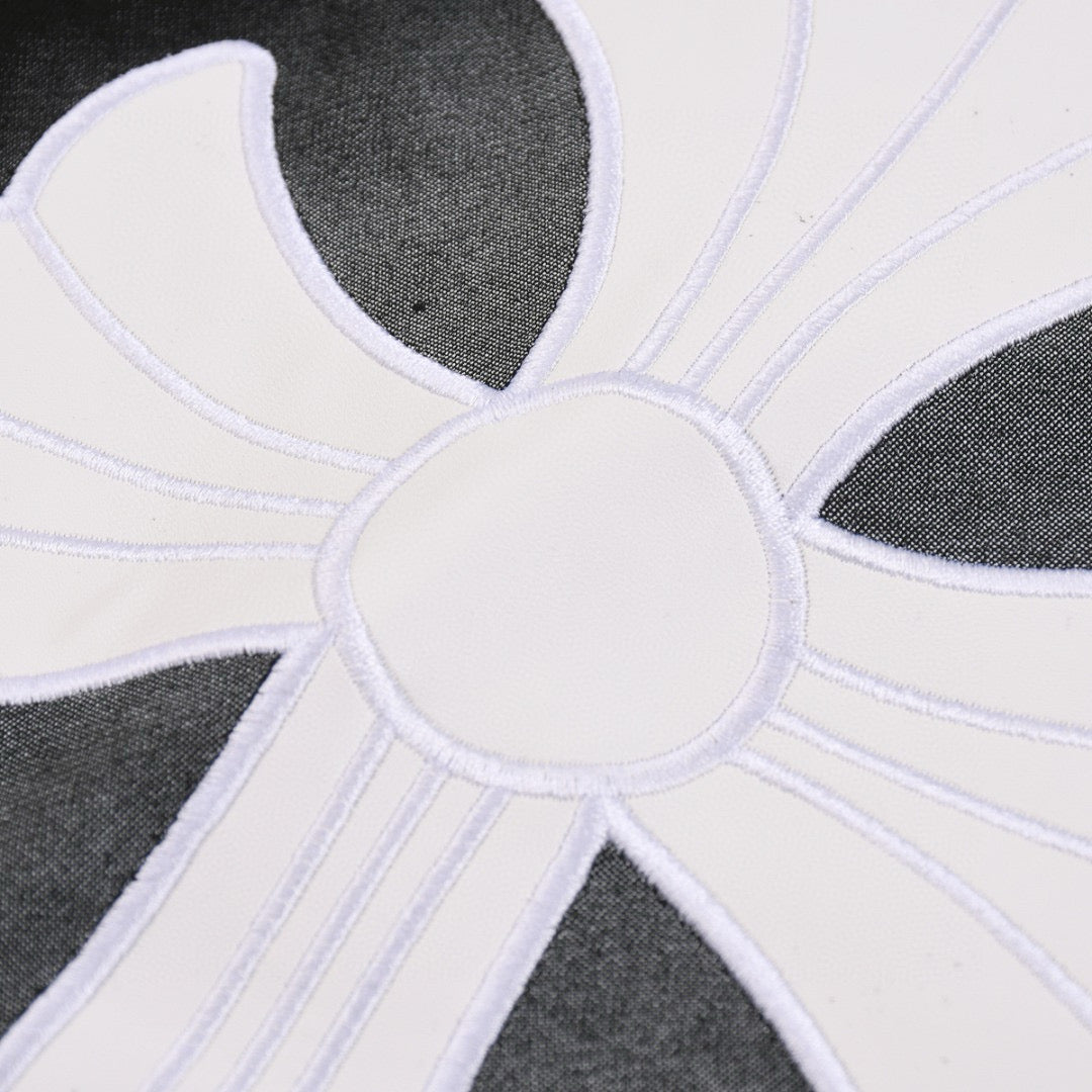 CHROME HEARTS WHITE CROSS T-SHIRT BLACK - Vanté®