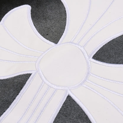 CHROME HEARTS WHITE CROSS T-SHIRT BLACK - Vanté®