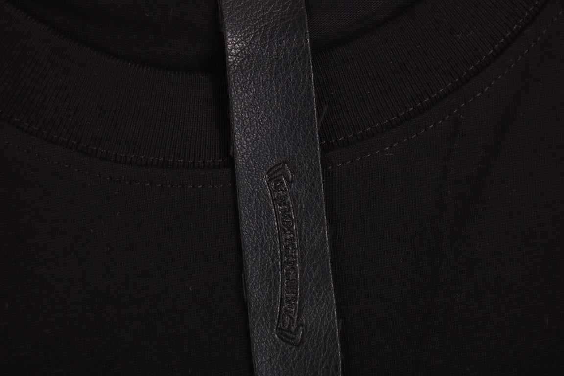 CHROME HEARTS HORSE SHOE LOGO T-SHIRT BLACK PINK - Vanté®