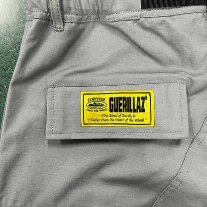 CORTEIZ CARGO PANTS STONE GREY - Vanté®