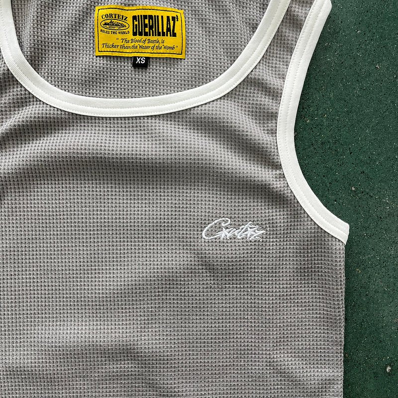 CORTEIZ OG CONTRAST TANK TOP WHITE - Vanté®