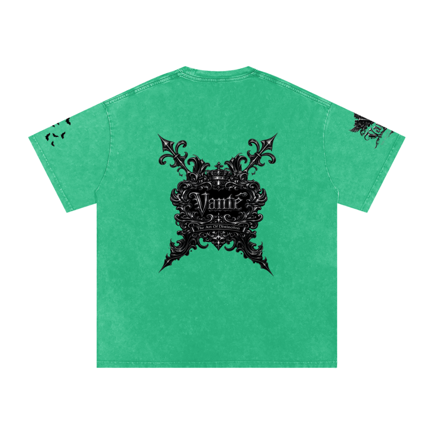 Snow Washed Oversized Cotton T-Shirt ODMPOD