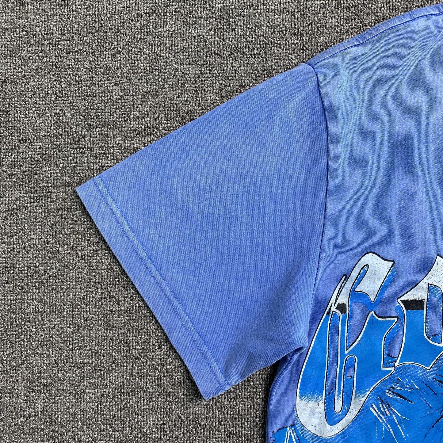 GODSPEED ARTIFICIAL LOVE T-SHIRT WASHED BLUE - Vanté®