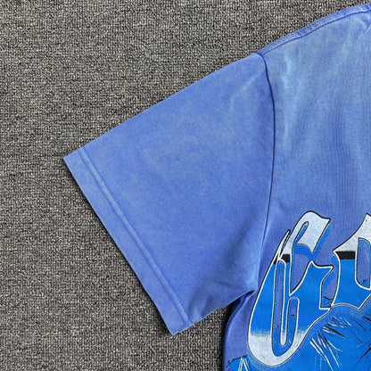 GODSPEED ARTIFICIAL LOVE T-SHIRT WASHED BLUE - Vanté®