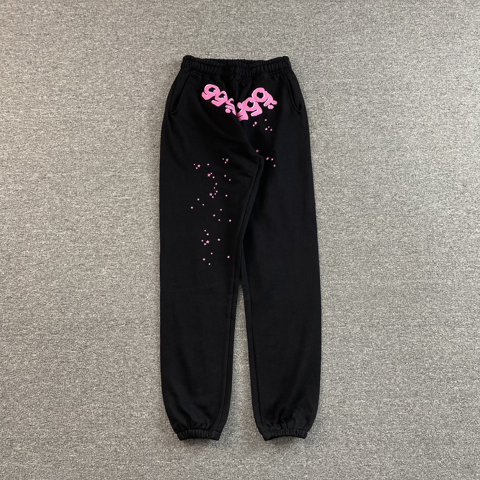 SP5DER ANGEL NUMBER SWEATPANTS BLACK - Vanté®