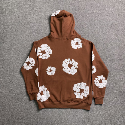 DENIM TEARS COTTON WREATH HOODIE BROWN - Vanté®