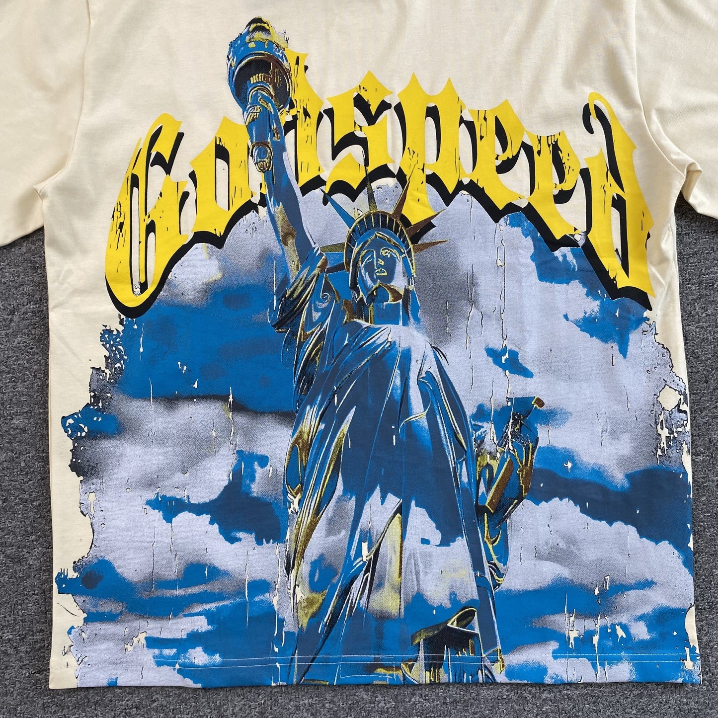 GODSPEED CHROME LIBERTY T-SHIRT BONE - Vanté®