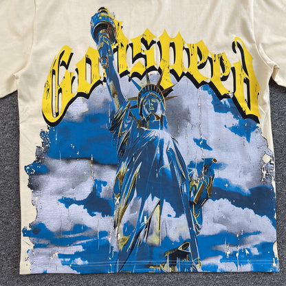 GODSPEED CHROME LIBERTY T-SHIRT BONE - Vanté®