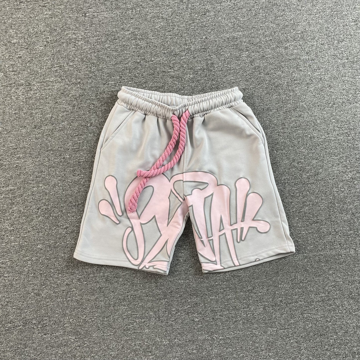 SYNA WORLD SHORTS GREY PINK - Vanté®