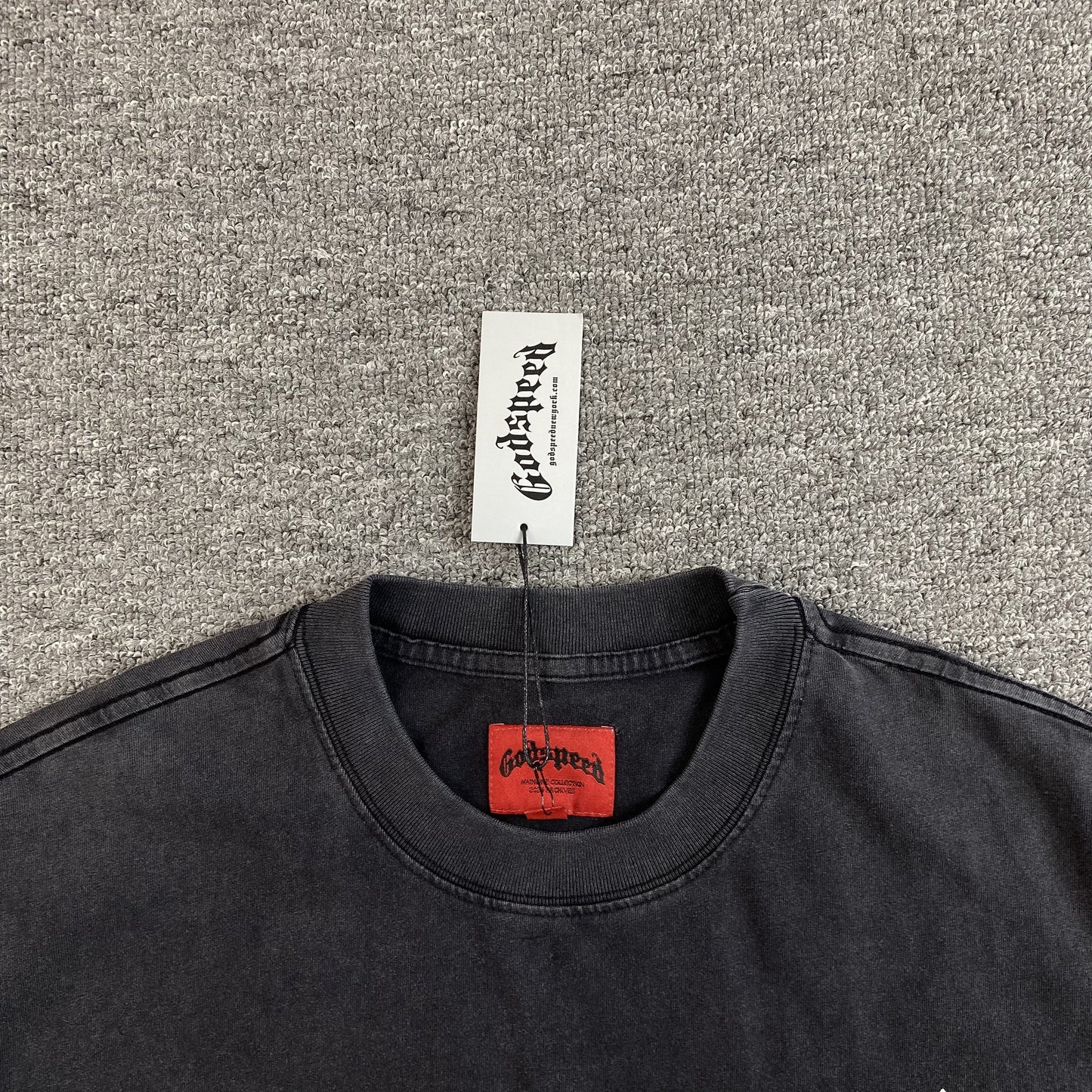 GODSPEED BUTTERFLY EFFECT T-SHIRT WASHED BLACK - Vanté®