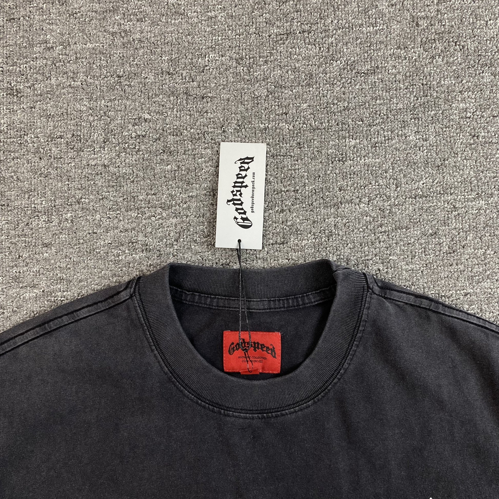 GODSPEED BUTTERFLY EFFECT T-SHIRT WASHED BLACK - Vanté®