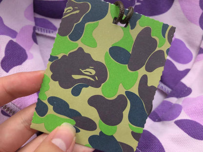 BAPE COLOR CAMO FULL ZIP HOODIE PURPLE - Vanté®