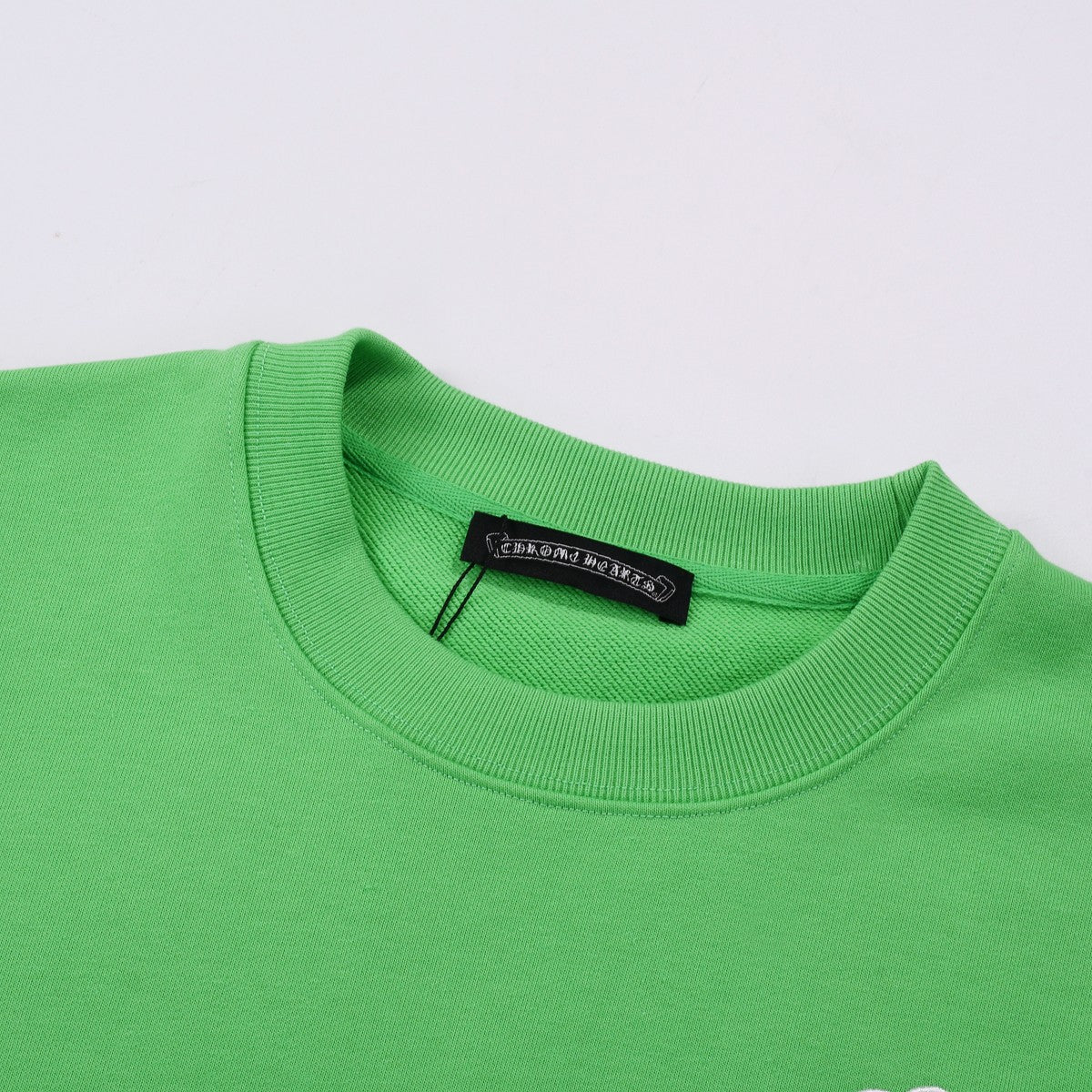 CHROME HEARTS WHITE CROSS PATCH SWEATSHIRT GREEN - Vanté®