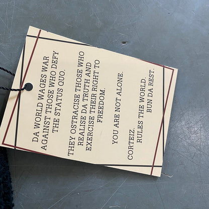 CORTEIZ KNIT BALACLAVA BLACK YELLOW - Vanté®