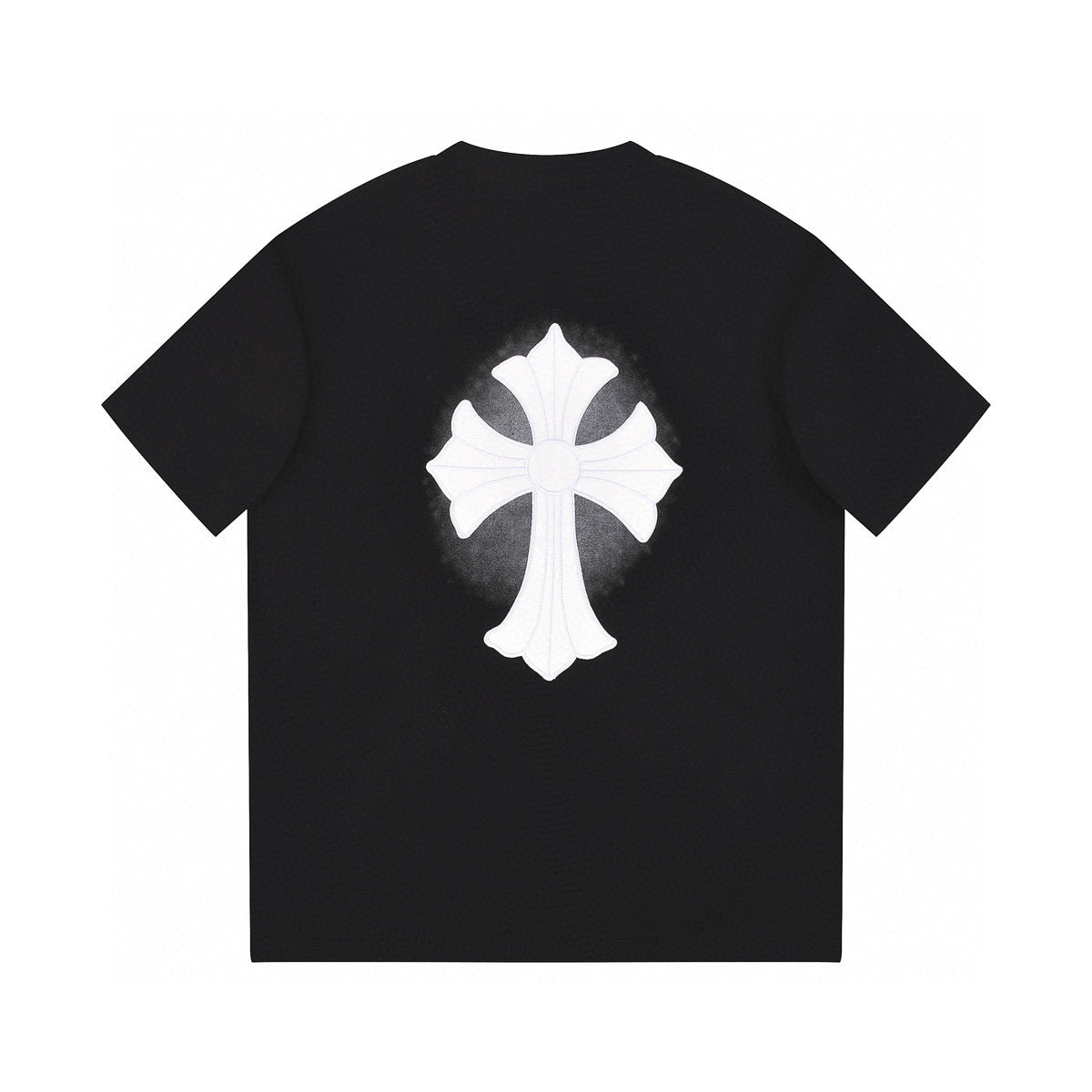 CHROME HEARTS WHITE CROSS T-SHIRT BLACK - Vanté®