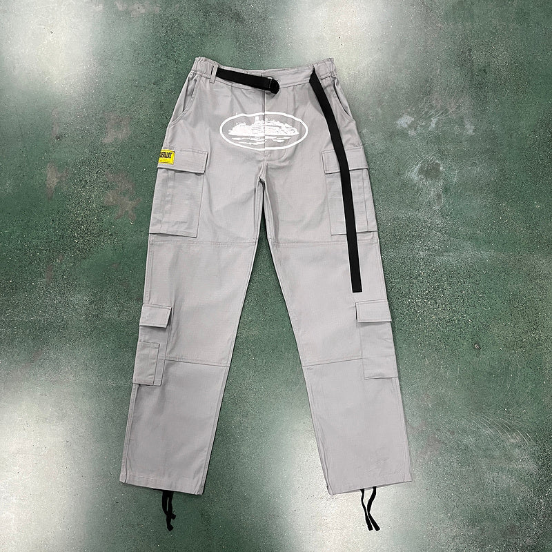 CORTEIZ CARGO PANTS STONE GREY - Vanté®