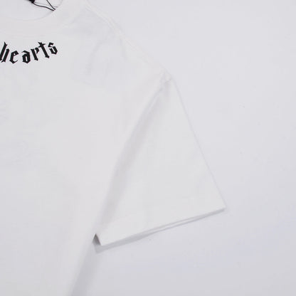 CHROME HEARTS LOGO COLLAR T-SHIRT WHITE - Vanté®
