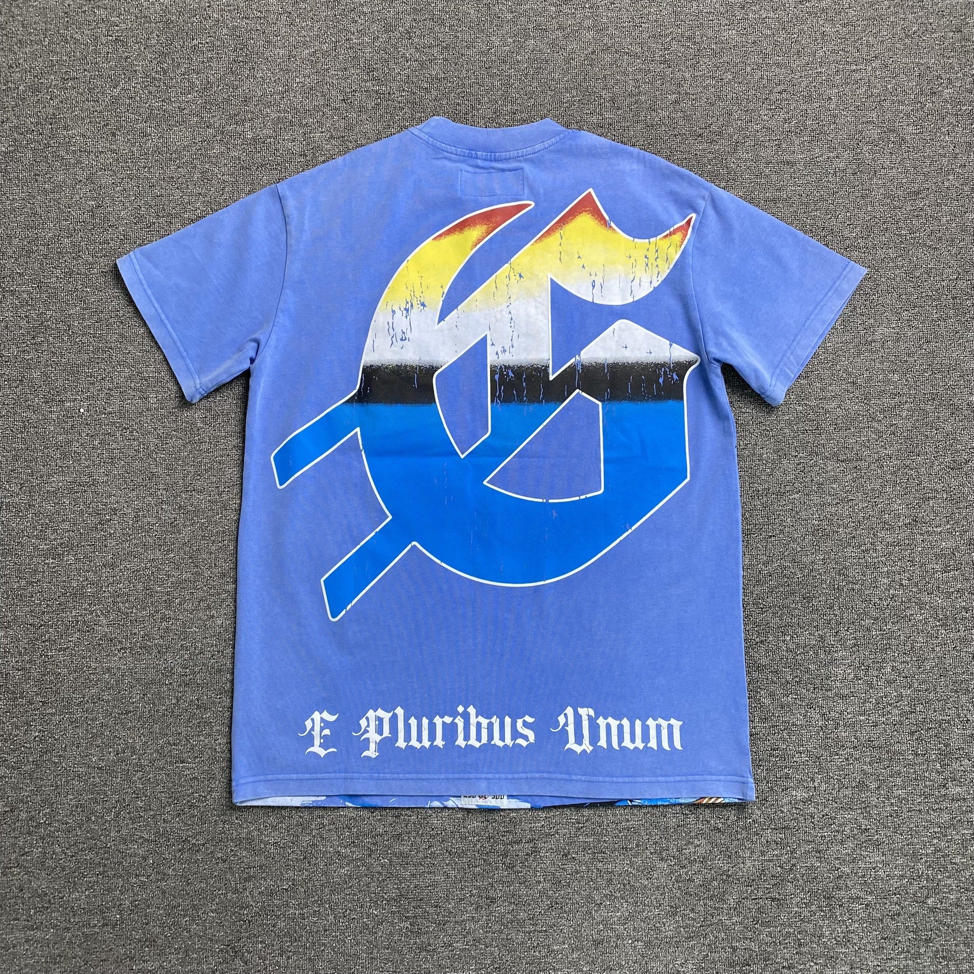 GODSPEED ARTIFICIAL LOVE T-SHIRT WASHED BLUE - Vanté®