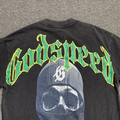 GODSPEED BALACLAVA SZN T-SHIRT WASHED BLACK - Vanté®