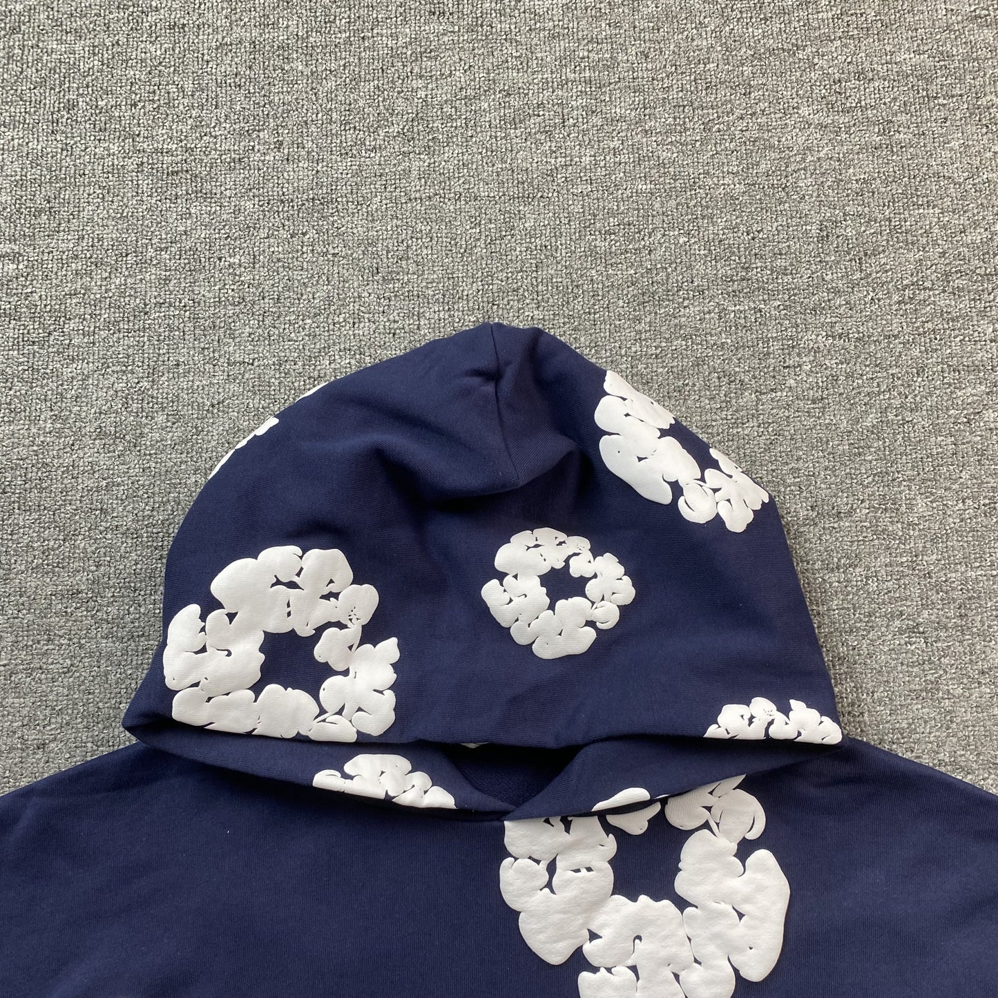 DENIM TEARS COTTON WREATH HOODIE NAVY - Vanté®