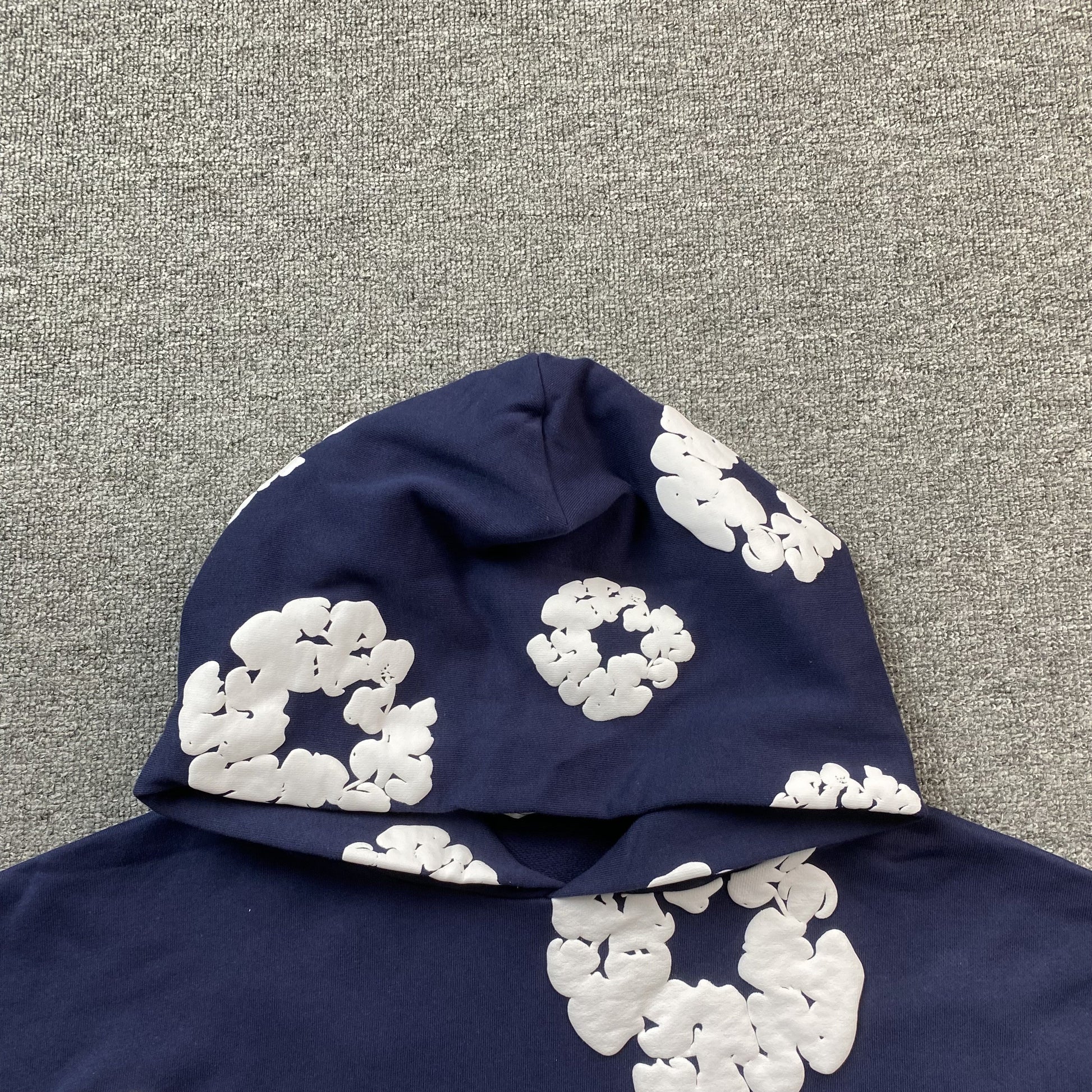 DENIM TEARS COTTON WREATH HOODIE NAVY - Vanté®