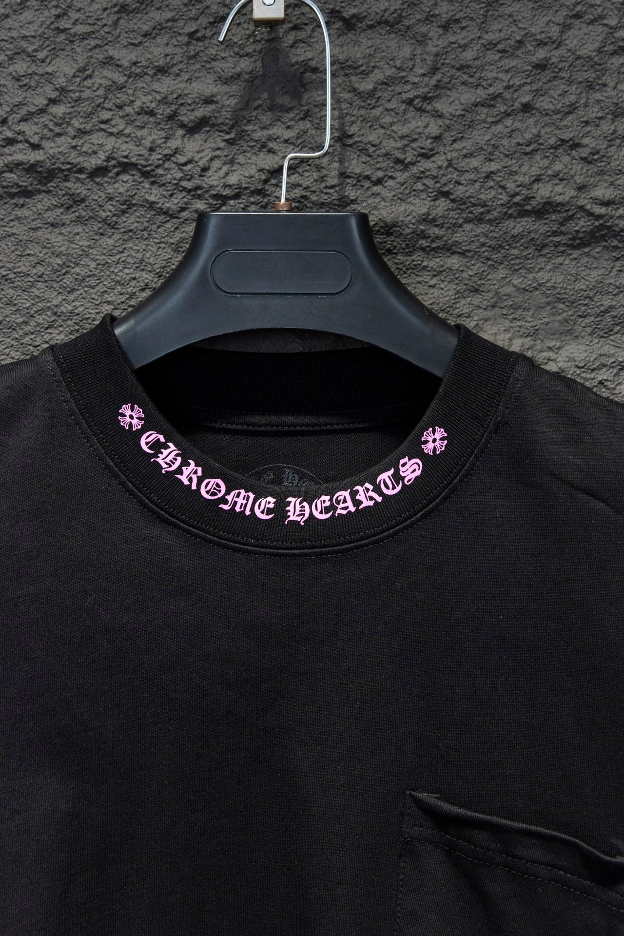 CHROME HEARTS PURPLE COLLAR LONGSLEEVE BLACK - Vanté®