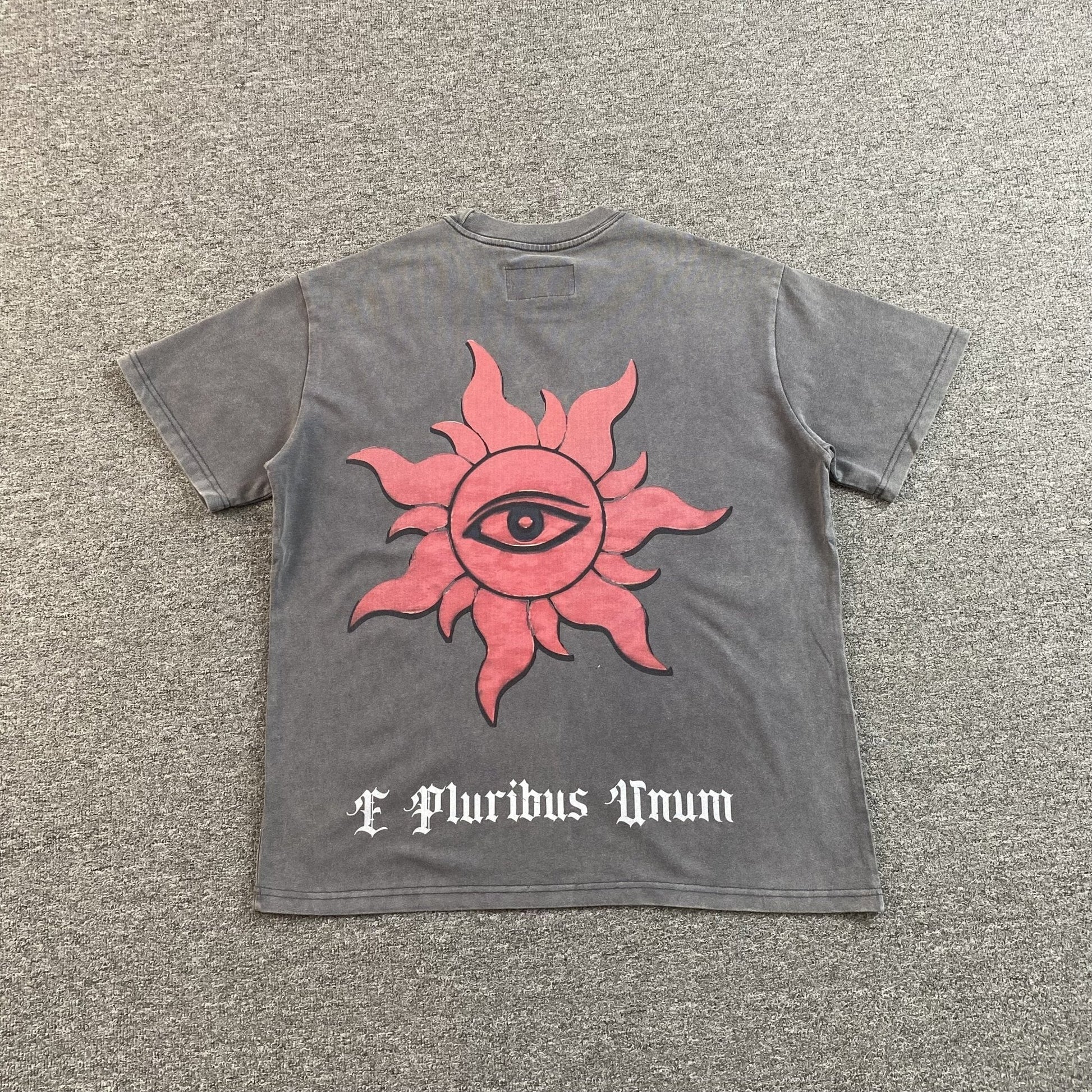 GODSPEED E PLURIBUS UNUM T-SHIRT WASHED GREY - Vanté®