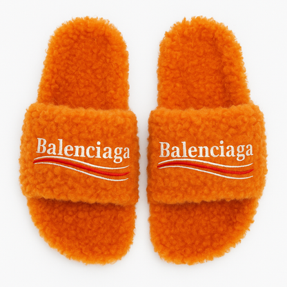 5 ★ Balenciaga Furry Slide Sandal - Vanté®